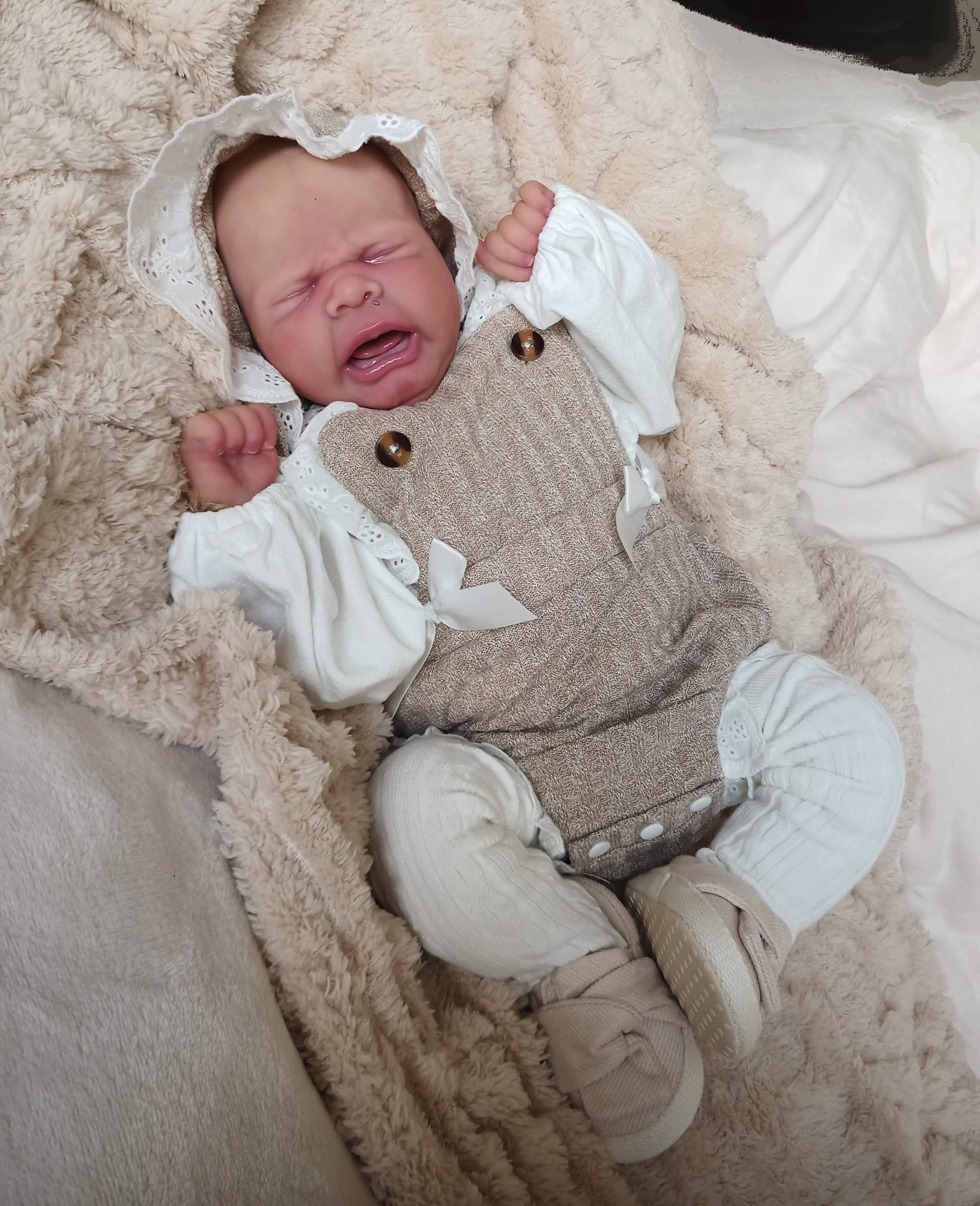 Silikon-Skulptur Cuddle Baby "Enni"