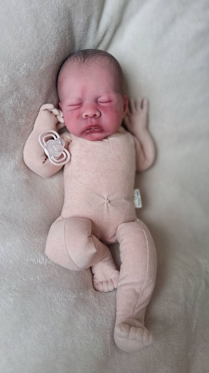 Silikon-Skulptur Vollcuddle Baby "Chelsy"